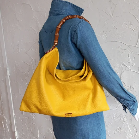 Frances Valentine Muriel bag, Canary Yellow - Picture 6 of 14